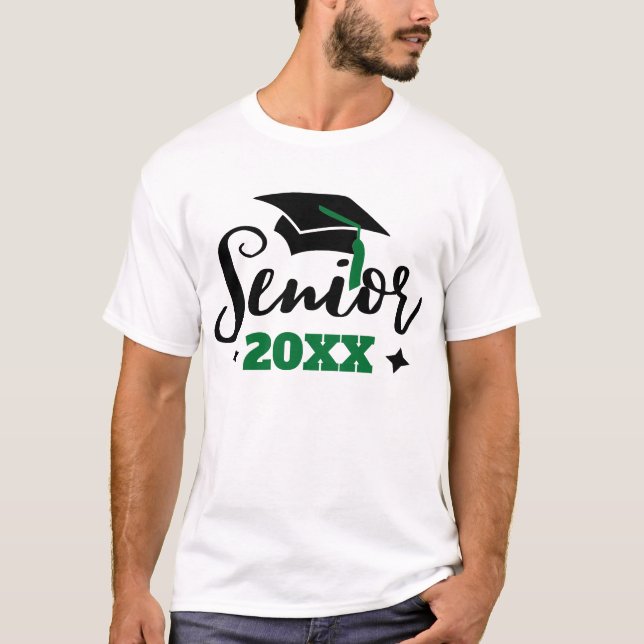 Camiseta Classe de mais velho do ano de graduação de 2022 (Frente)