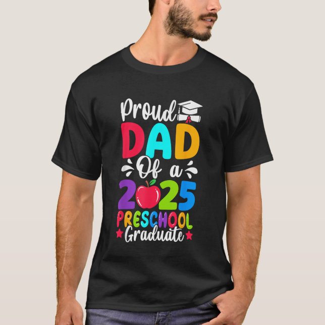 Camiseta Classe de Pai Ortopolho do Formando Pré-K 2025 (Frente)