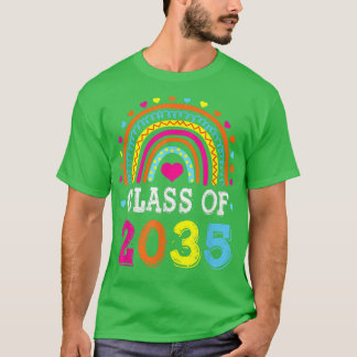 Camiseta Classe De Pré-Escolas De Formando Pré-K 2035