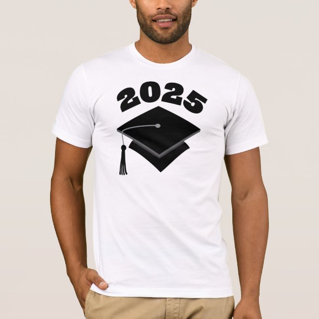 Camiseta Classe de Presente de Graduação de 2025 (Frente)