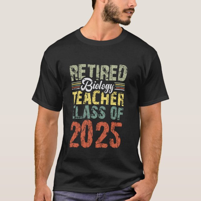 Camiseta Classe De Professores De Biologia Aposentada Da Es (Frente)