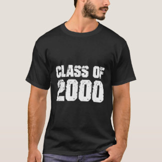 Camiseta Classe de Reuni do Segundo grau de Graduação 2000