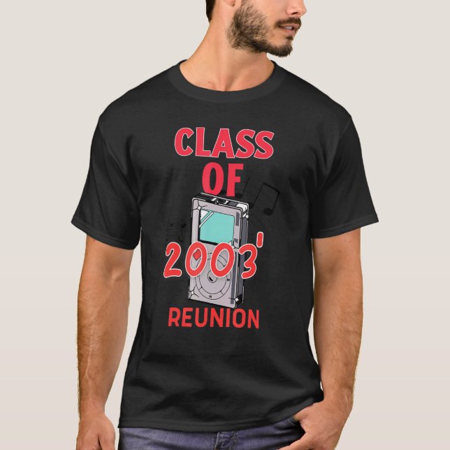 Camiseta Classe De Reunião De 2003 (Frente)