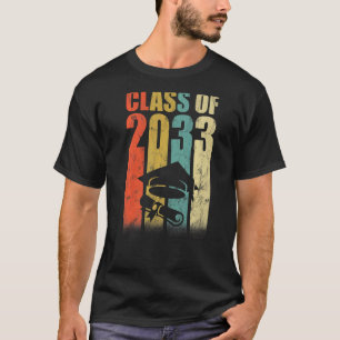 Camiseta Classe De Roupa De 2033 Para Licenciado Do Colégio