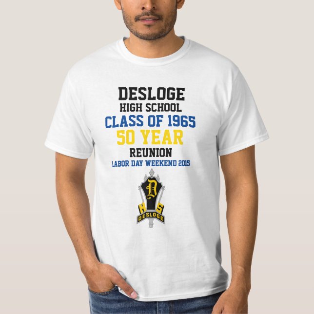 CAMISETA CLASSE DE SEGUNDO GRAU DE DESLOGO DE 65 (Frente)