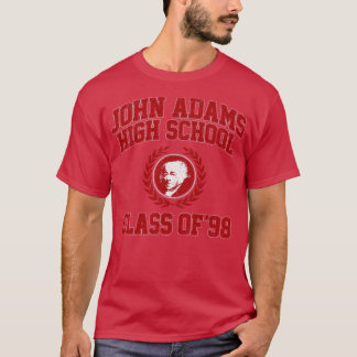 Camiseta Classe de Segundo grau John Adams de 98 Boy encont