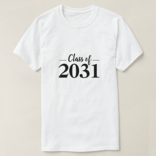 Camiseta Classe de T-shirt com impressões digitais escolare