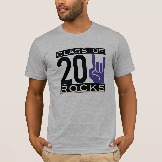 Camiseta Classe de t-shirt de 2011 rochas (Frente)