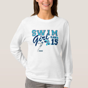 Camiseta Classe de T-Shirt de Natação de 2015