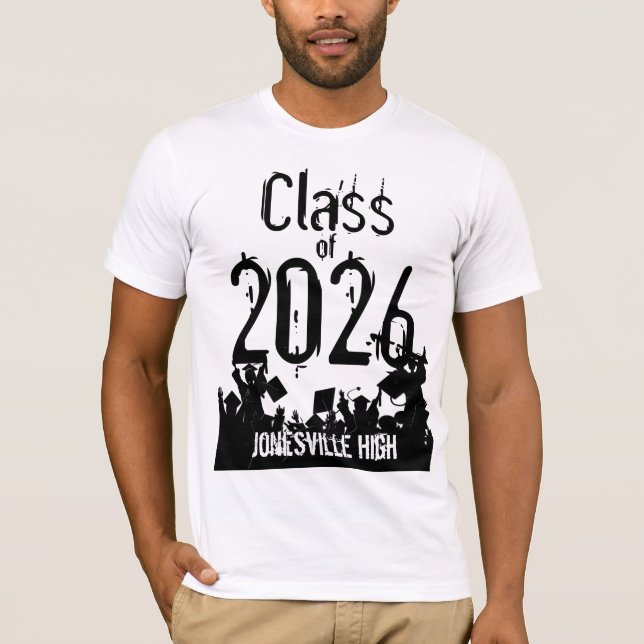 Camiseta Classe de T-shirt para graduação de 2010 (Frente)
