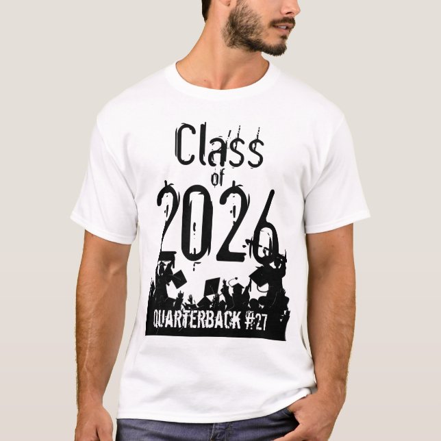 Camiseta Classe de T-shirt para graduação de 2010 (Frente)