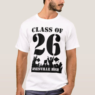 Camiseta Classe de T-shirt para graduação de 2010