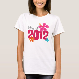 Camiseta Classe de uma graduação de 2012 hibiscus