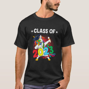 Camiseta Classe De Unicórnio Funny Dabbing De 2023 Graduaçã