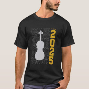Camiseta Classe de Violino Viola Mais velho 2025 para Violi