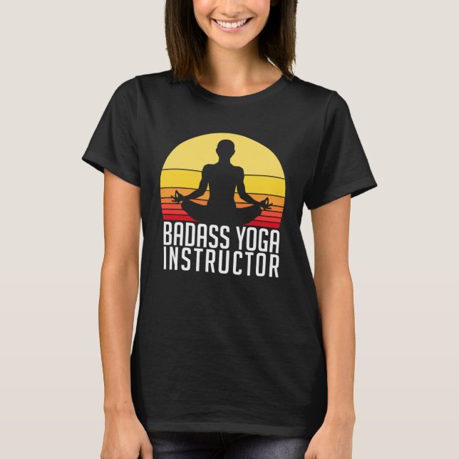 Camiseta Classe de Workout de Professores Instrutor Yoga (Frente)