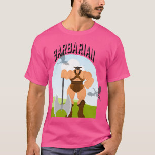 Camiseta Classe DND Barbarian