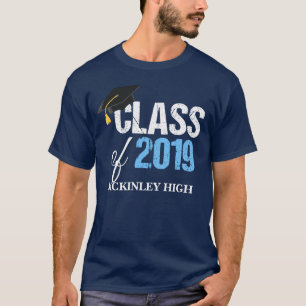 Camiseta Classe do dia de graduação do Mais velho persona