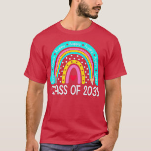 Camiseta Classe Do Jardim De Infância 2035 Pré K Cresce Com