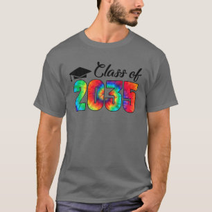 Camiseta Classe Do Jardim De Infância De 2035 Cresce Com A
