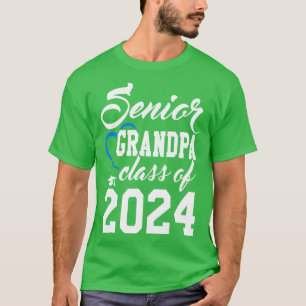 Camiseta Classe do Mais velho avô de 2024 dá festas engraça