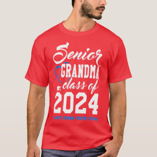Camiseta Classe do Mais velho da Avó 2024 Gifts Engraçado S