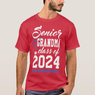 Camiseta Classe do Mais velho da Avó 2024 Gifts Engraçado S