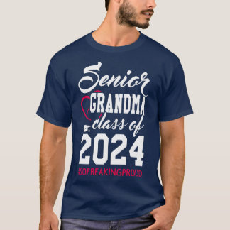 Camiseta Classe do Mais velho da Avó 2024 Gifts Engraçado S