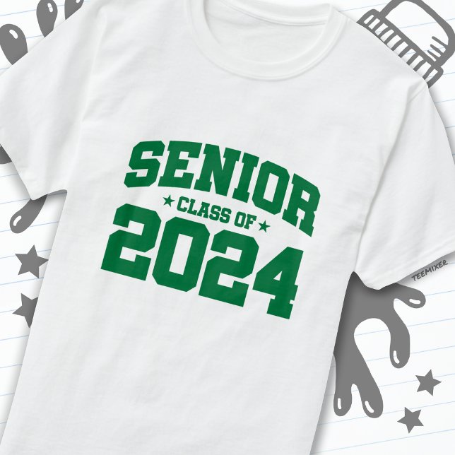 Camiseta Classe do Mais velho de Graduação 2024 para Segund (Criador carregado)