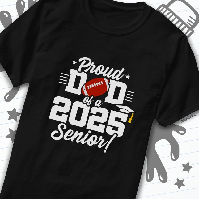 Camiseta Classe do Mais velho de Pai de futebol 2025 (Criador carregado)