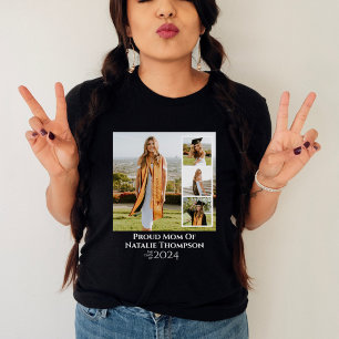 Camiseta Classe do Personalizado de Colagem de Fotos para G