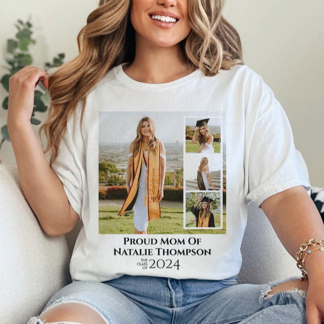 Camiseta Classe do Personalizado de Colagem de Fotos para G (Criador carregado)