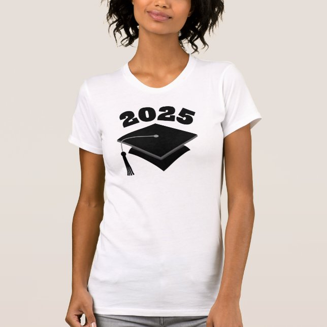 Camiseta Classe do presente da graduação de 2025 (Frente)