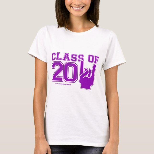 Camiseta Classe do roxo 2011 e do branco da graduação (Frente)