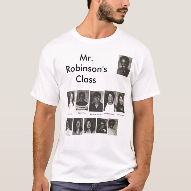 Camiseta Classe do Sr. W. Robinson (Frente)