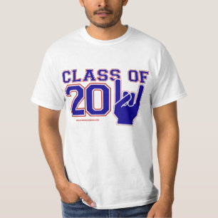 Camiseta Classe do vermelho 2011, do branco e do azul da