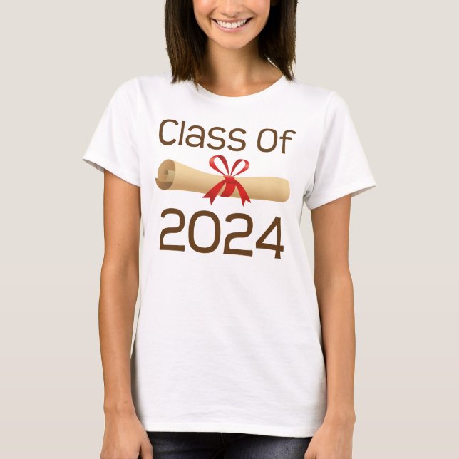 Camiseta Classe dos presentes 2024 da graduação (Frente)