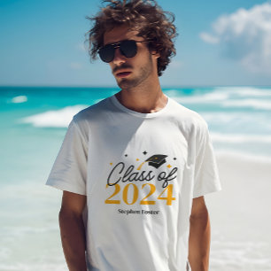 Camiseta Classe Elegante de Formandos de 2024 para Formataç
