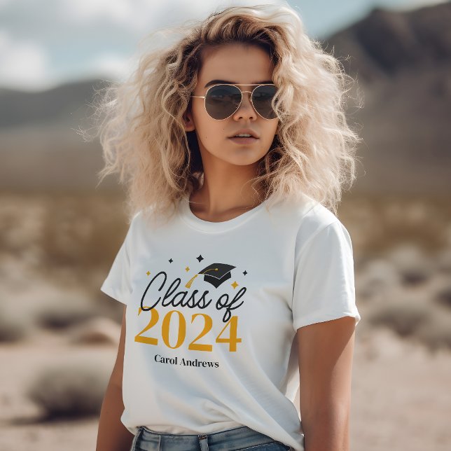 Camiseta Classe Elegante de Formandos de 2024 para Formataç (Criador carregado)