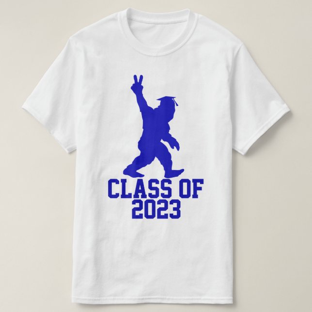 Camiseta Classe Funny Bigfoot de 2023 - Graduação 2023 (Frente do Design)