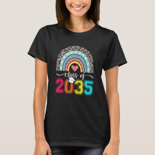 Camiseta Classe Futura De Graduação Pré-Escolar Em 2035 Ant