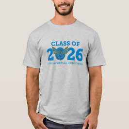 Camiseta Classe FVHS de 2026 T-Shirt (Cinzas)