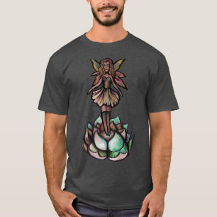 Camiseta Classe Green Lotus Fairy Art