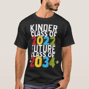 Camiseta Classe Kinder De Graduação De Jardim De Infância D