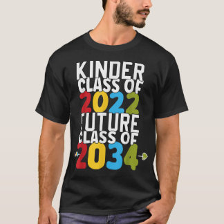 Camiseta Classe Kinder De Graduação De Jardim De Infância D
