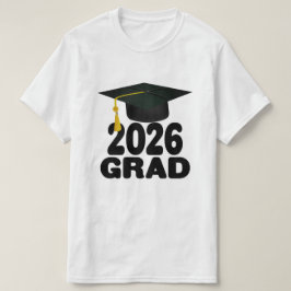 Camiseta Classe Negrito de Graduação 2026