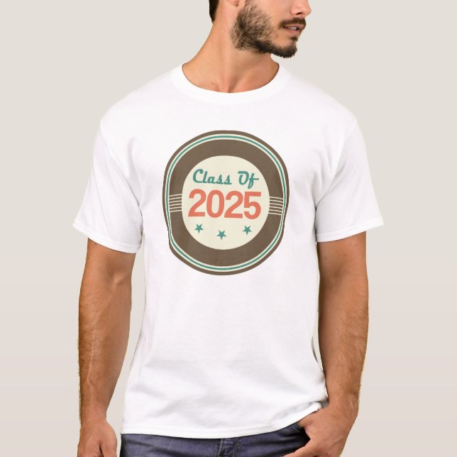 Camiseta Classe orgulhosa do formando 2025 (Frente)