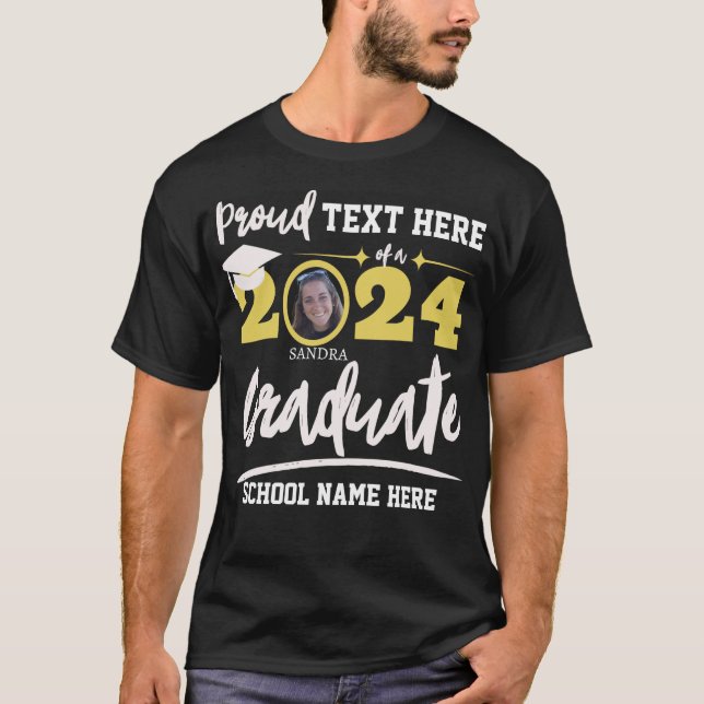 Camiseta Classe Personalizada de Graduação da Família Orgul (Frente)