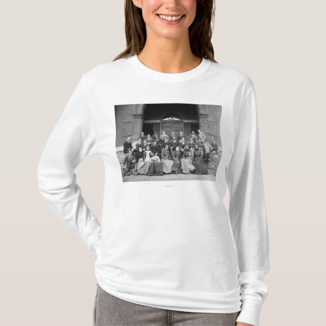 Camiseta Classe preparatória superior na universidade de (Frente)