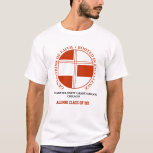 Camiseta Classe rua de Bartolomeu Classe Escolar de Camisa-